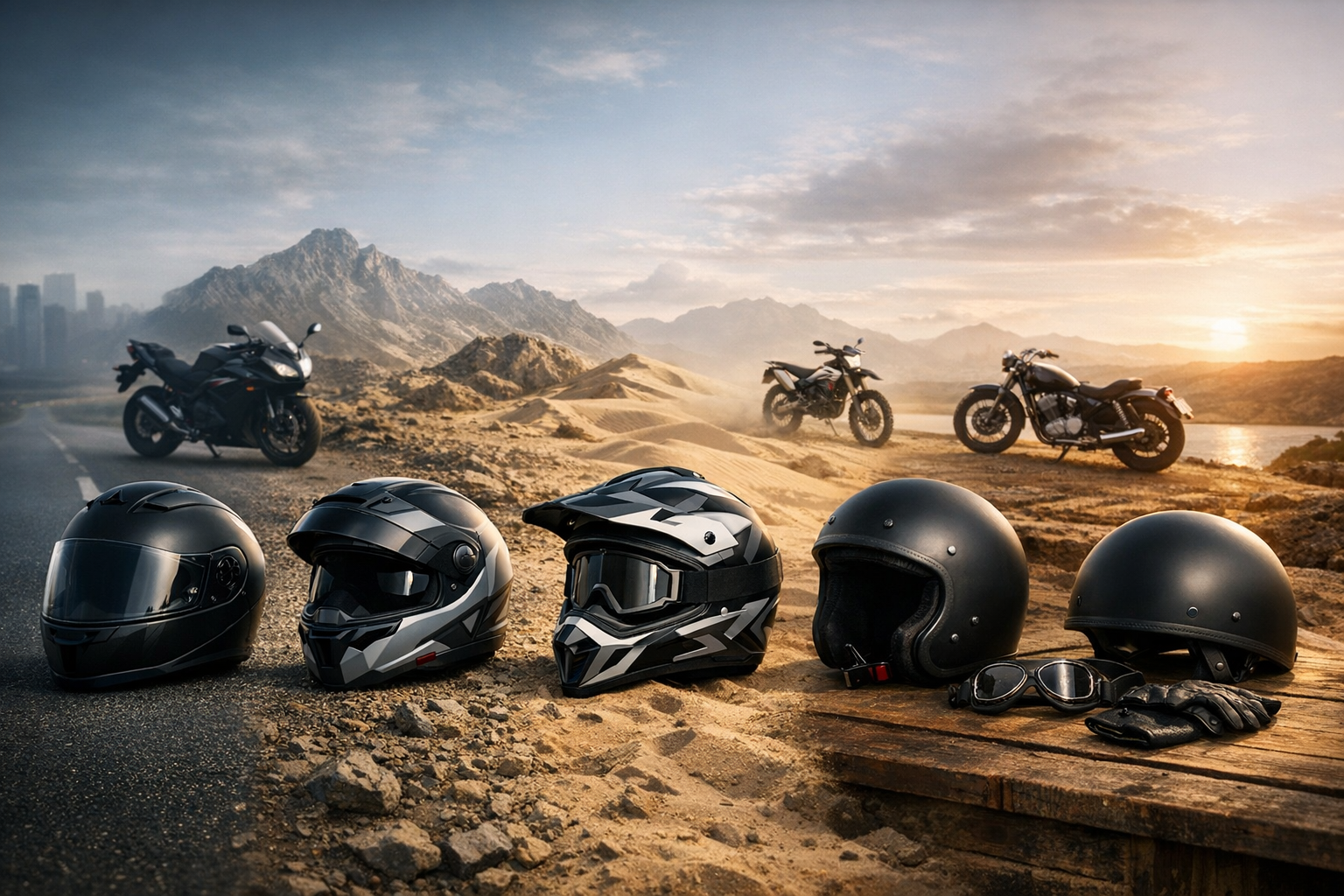 Motorcycle Helmet Types: How to Choose the One That Fits the Way You Ride